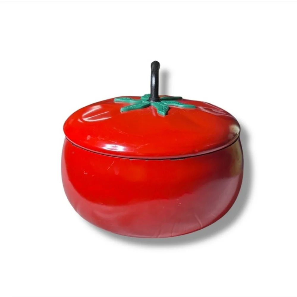 VINTAGE Tomato Saucepan & Lid with Detachable HandleVINTAGE